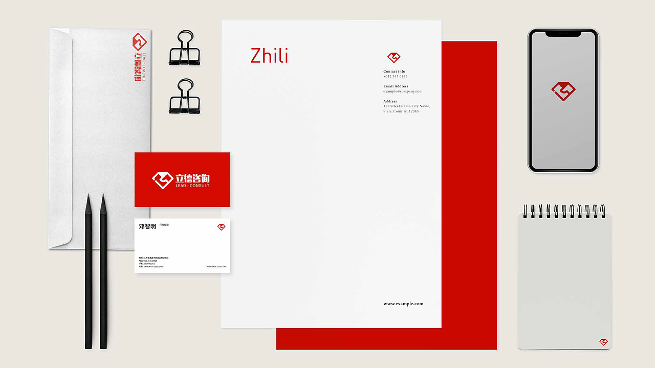 立德咨询品牌视觉提案-学员zhili作品