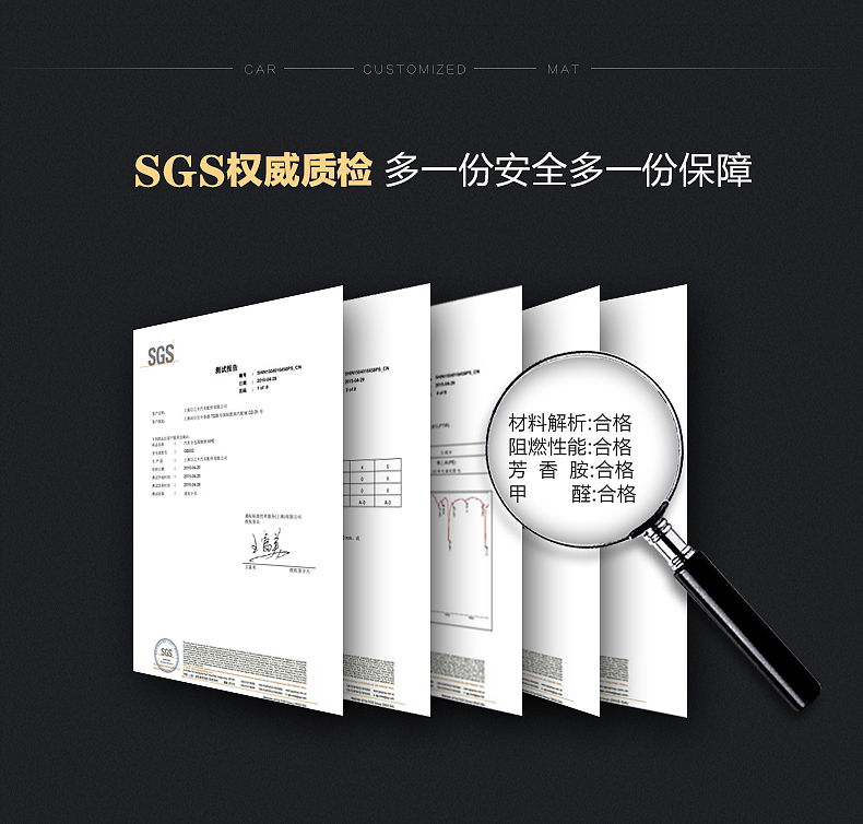 汽车脚垫详情页