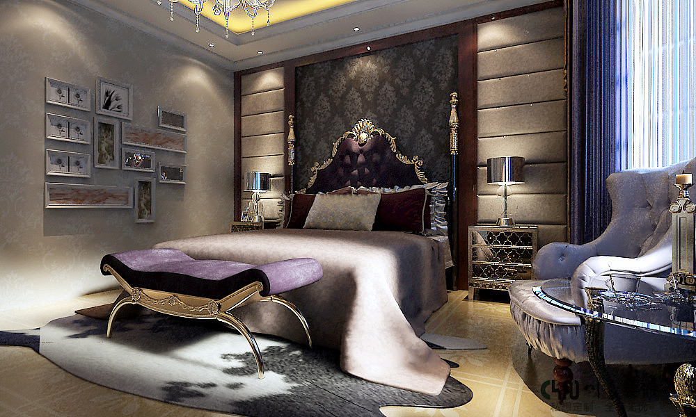 保利温泉连排别墅320㎡欧式