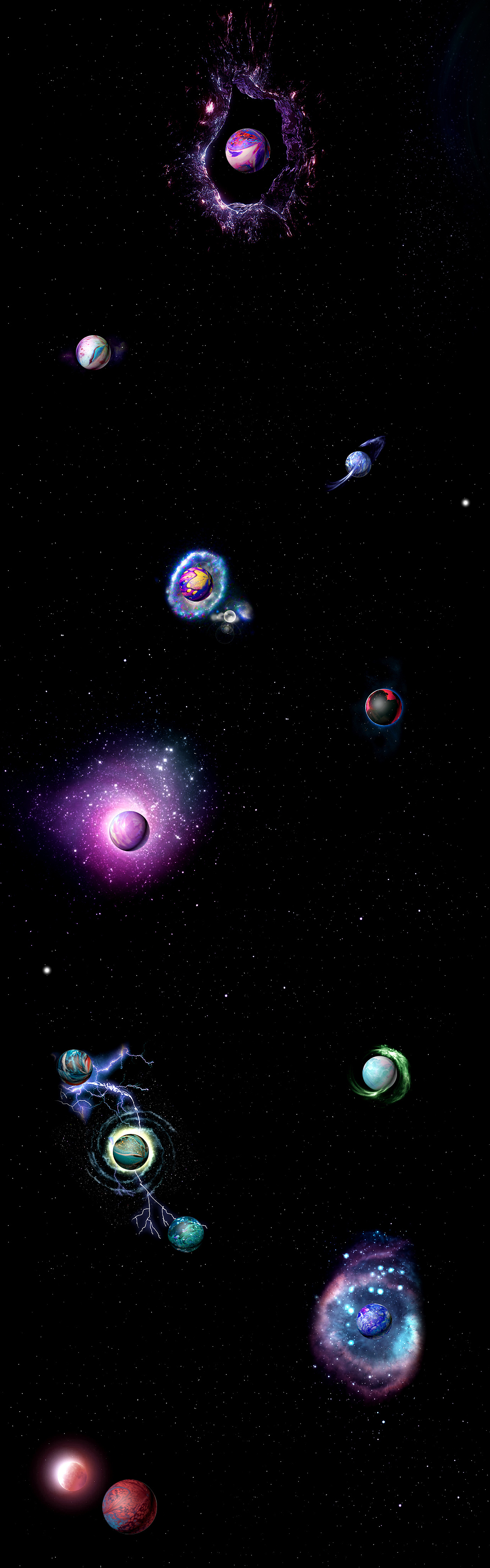 【漫游银河 】千星计划-星球系列1