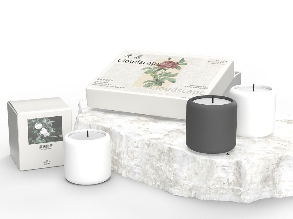 香薰蜡烛包装设计（图ZMzU5ODgzNjU2） - 包装 - 站酷设计师小鱼RUBY原创素材 - 站酷ZCOOL