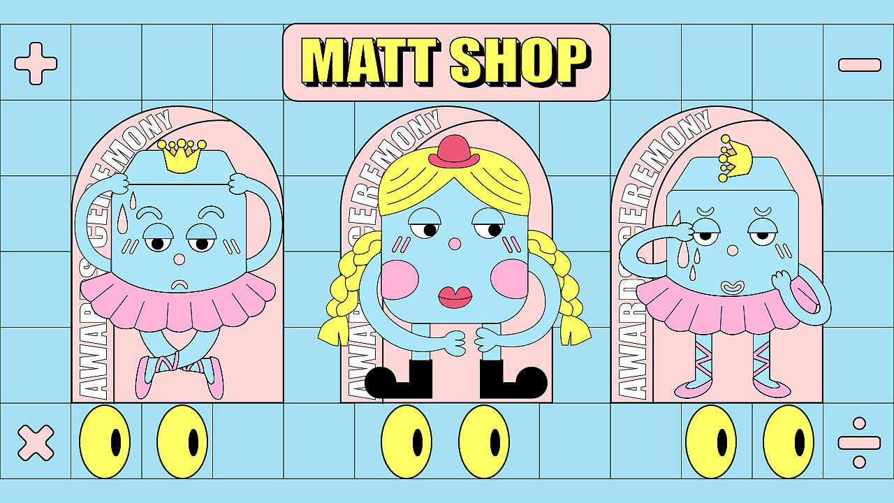 你好大海 & 全球ip设计实验室/作品《MATT》IP形象设计（图ZMjA0ODE5MzY4） - 品牌 - 站酷设计师你好大海品牌设计原创素材 - 站酷ZCOOL