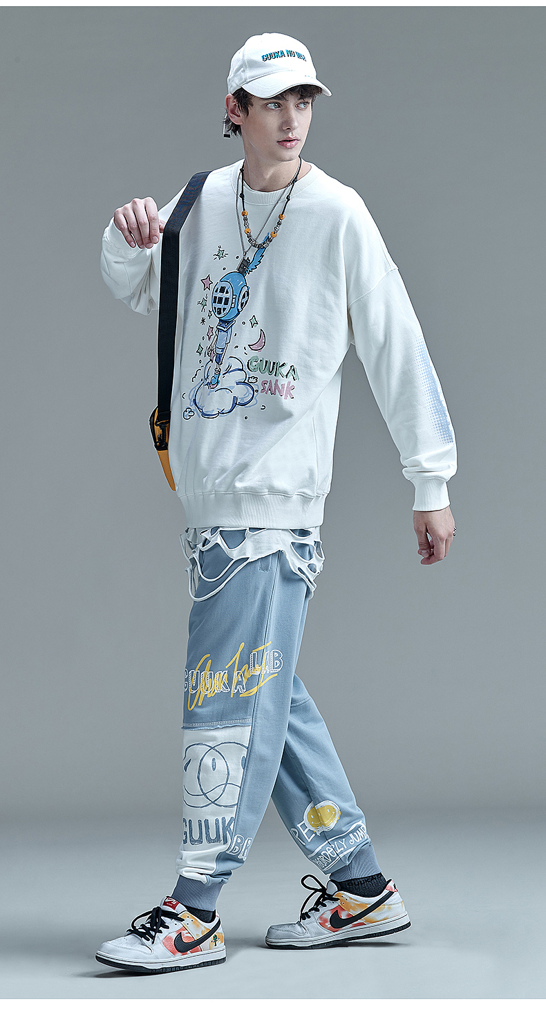 Sank Toys×GUUKA 2020秋冬服装联名（图ZMjMyNjE4MzQ0） - 休闲/流行服饰 - 站酷设计师宅仔原创素材 - 站酷ZCOOL