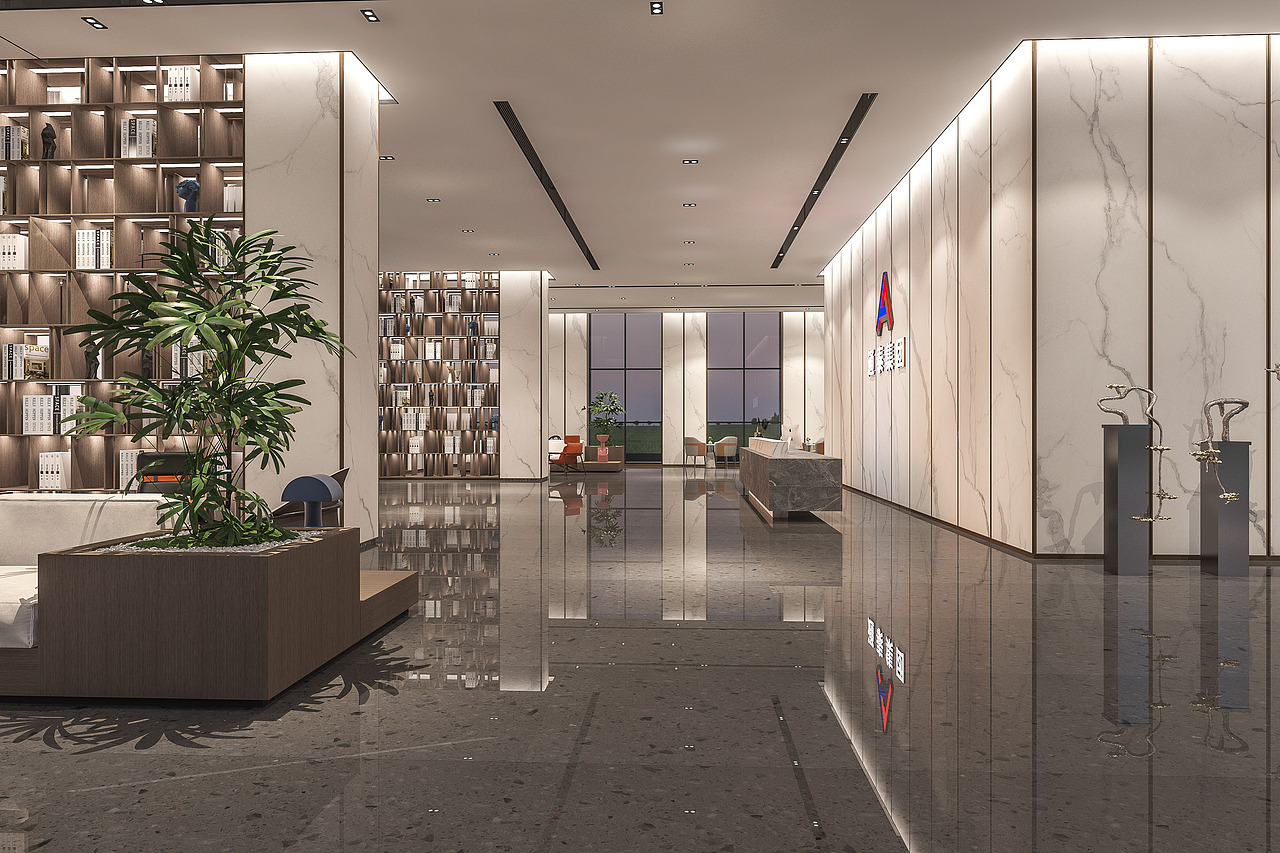 办公项目:集团总部办公楼空间设计