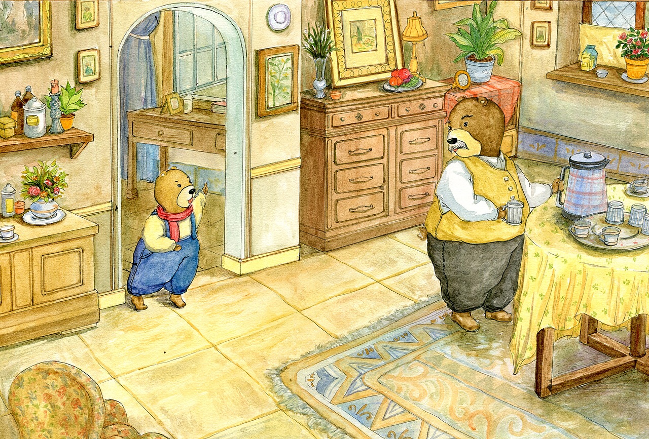 《橙花小镇的小熊》