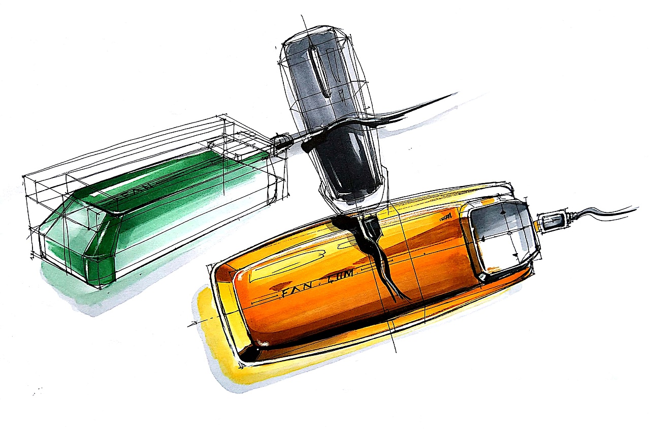 工业设计产品手绘 平日练习