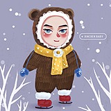 猫柒设计及插画的头像