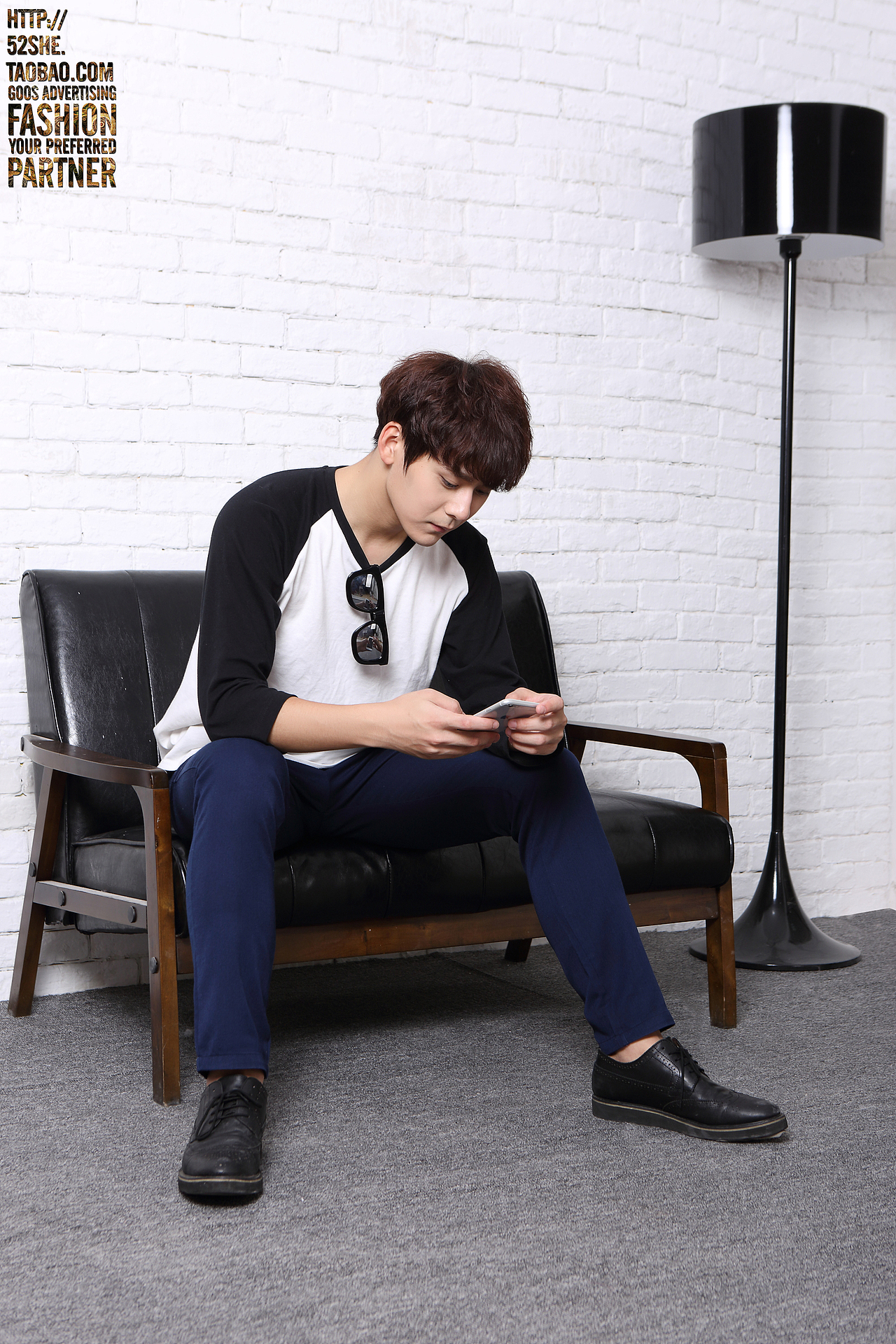 韩版日韩风男装拍摄秋冬韩版男装 日韩风格 时尚韩国风实景拍摄（图ZMzM4MTEzMzI=） - 人像摄影 - 站酷设计师古斯广告原创素材 - 站酷ZCOOL