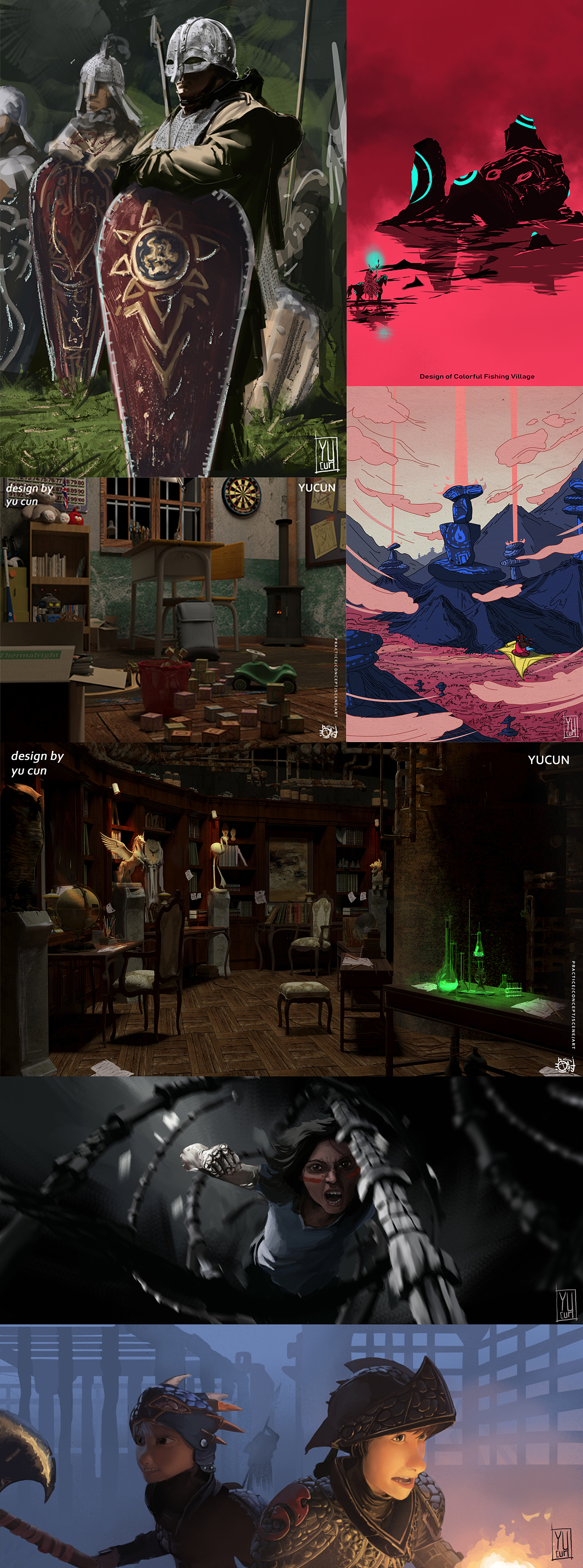 2019年度绘画练习集(图ZMTkwNjU3NDc2) - 创作习作 - 站酷设计师渔村YUCUN原创素材 - 站酷ZCOOL