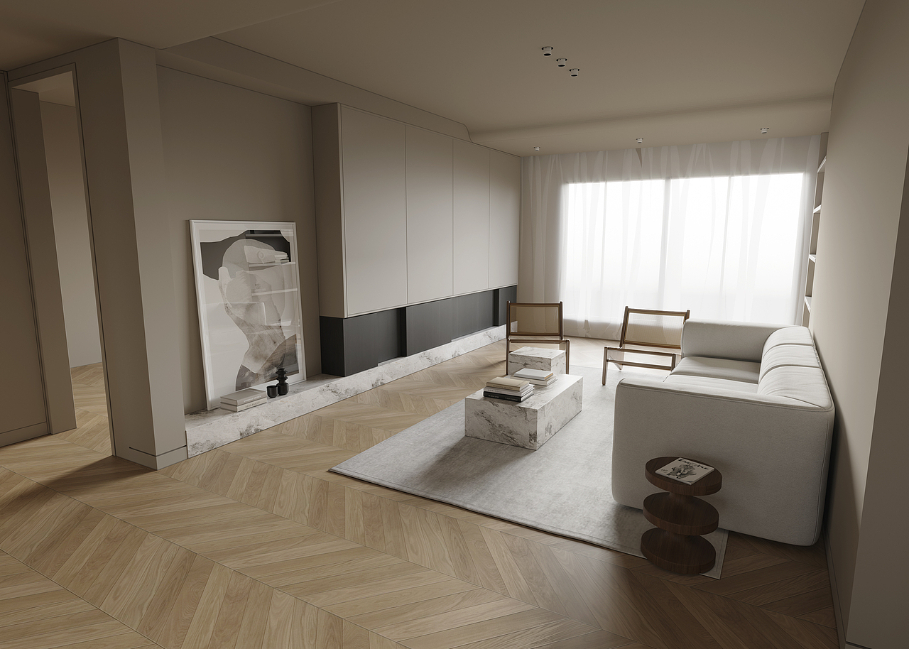 空间的样子，正式业主生活的样子（图ZMjQ5NzE3Mzg0） - 家装设计 - 站酷设计师合肥域空间设计原创素材 - 站酷ZCOOL