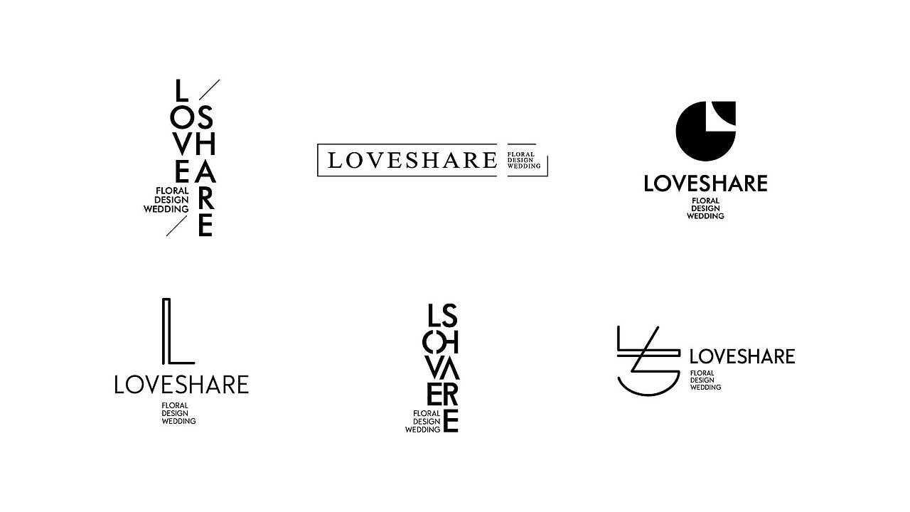 loveshare logo提案（图ZMjQ4NDM2NjQ=） - Logo - 站酷设计师shiqi原创素材 - 站酷ZCOOL