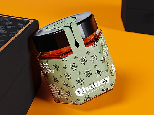 Qhoney蜂蜜品牌/包装设计