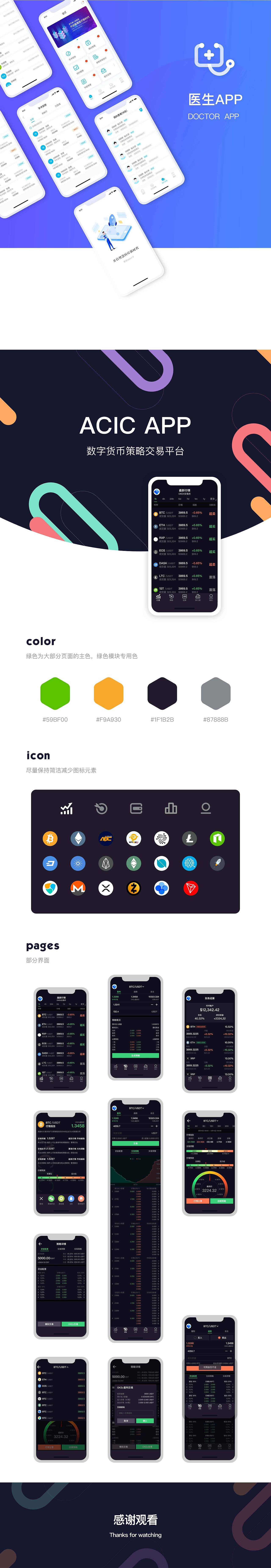 区块链交易所/医疗/视频类App大合集
