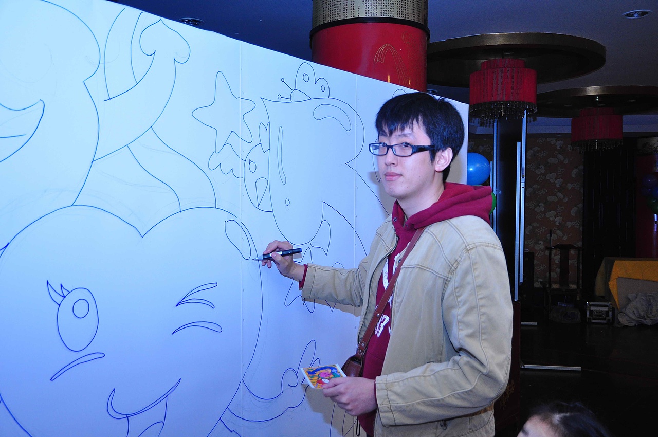 新浪乐居公益涂鸦墙过程记录(图ZNTMyOTcwOA==) - 创作习作 - 站酷设计师钱江盖饭原创素材 - 站酷ZCOOL