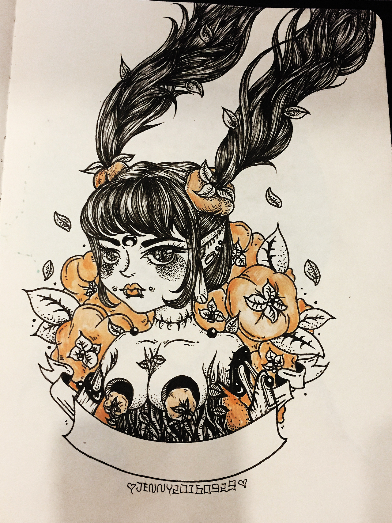 告别懒惰，9-10月部分练手绘画。（图ZNjIxMDIxMjg=） - 创作习作 - 站酷设计师Jenny杰妮原创素材 - 站酷ZCOOL