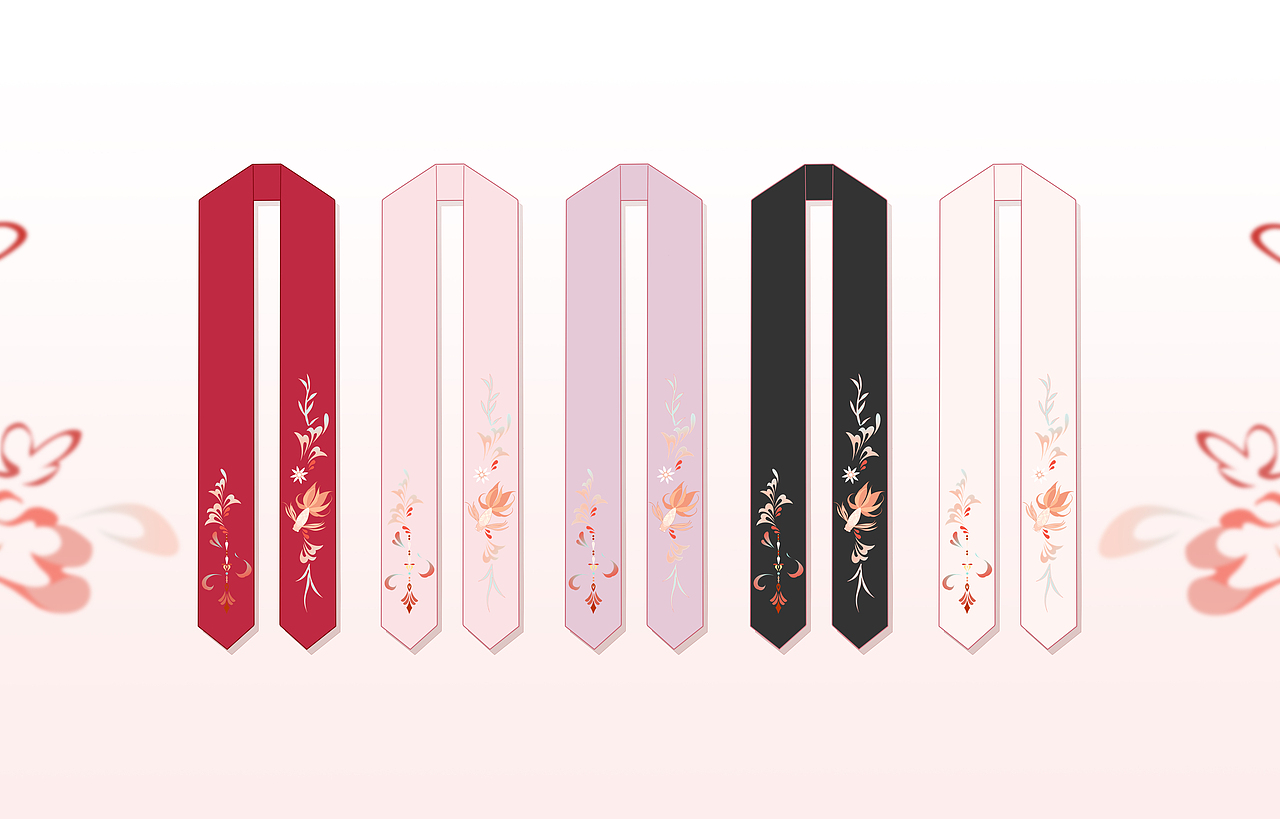 漢服設(shè)計之【交領(lǐng)齊腰襦裙】——玉滿堂（圖ZMTg0MTczMDM2） - 其他服裝 - 站酷設(shè)計師桃吃吃原創(chuàng)素材 - 站酷ZCOOL