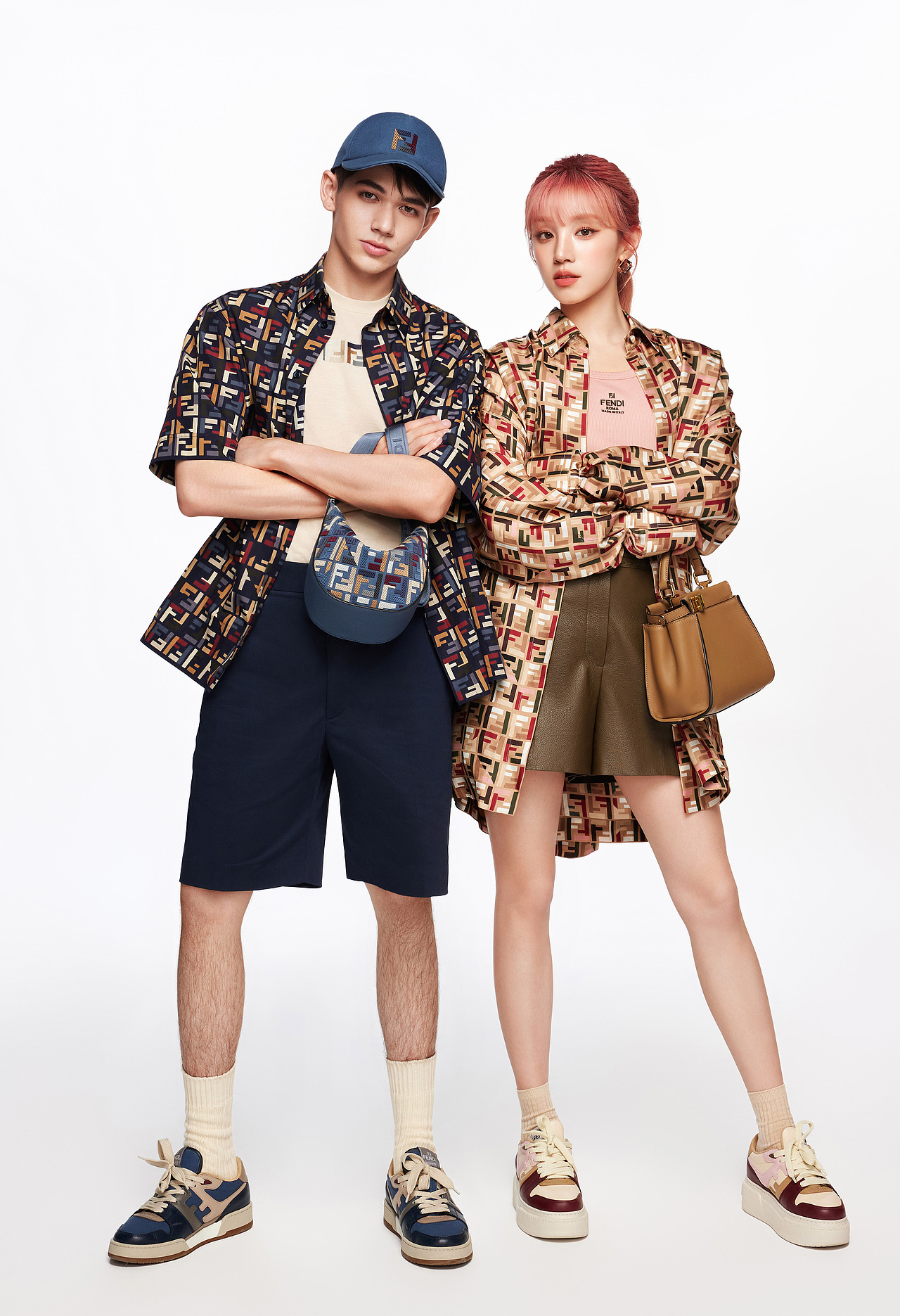 為（FENDI x 宋雨琦x 慶憐）修圖（圖ZMzczNDY1NTA4） - 品牌 - 站酷設(shè)計(jì)師Sstudio修圖培訓(xùn)原創(chuàng)素材 - 站酷ZCOOL