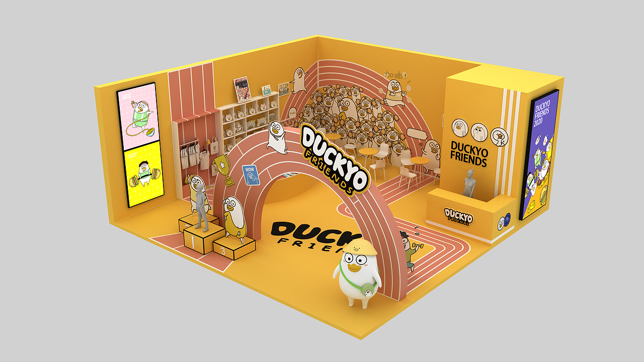 一个小展厅（图ZMjIxNTA5Mjg0） - 场景 - 站酷设计师一昂杨young原创素材 - 站酷ZCOOL