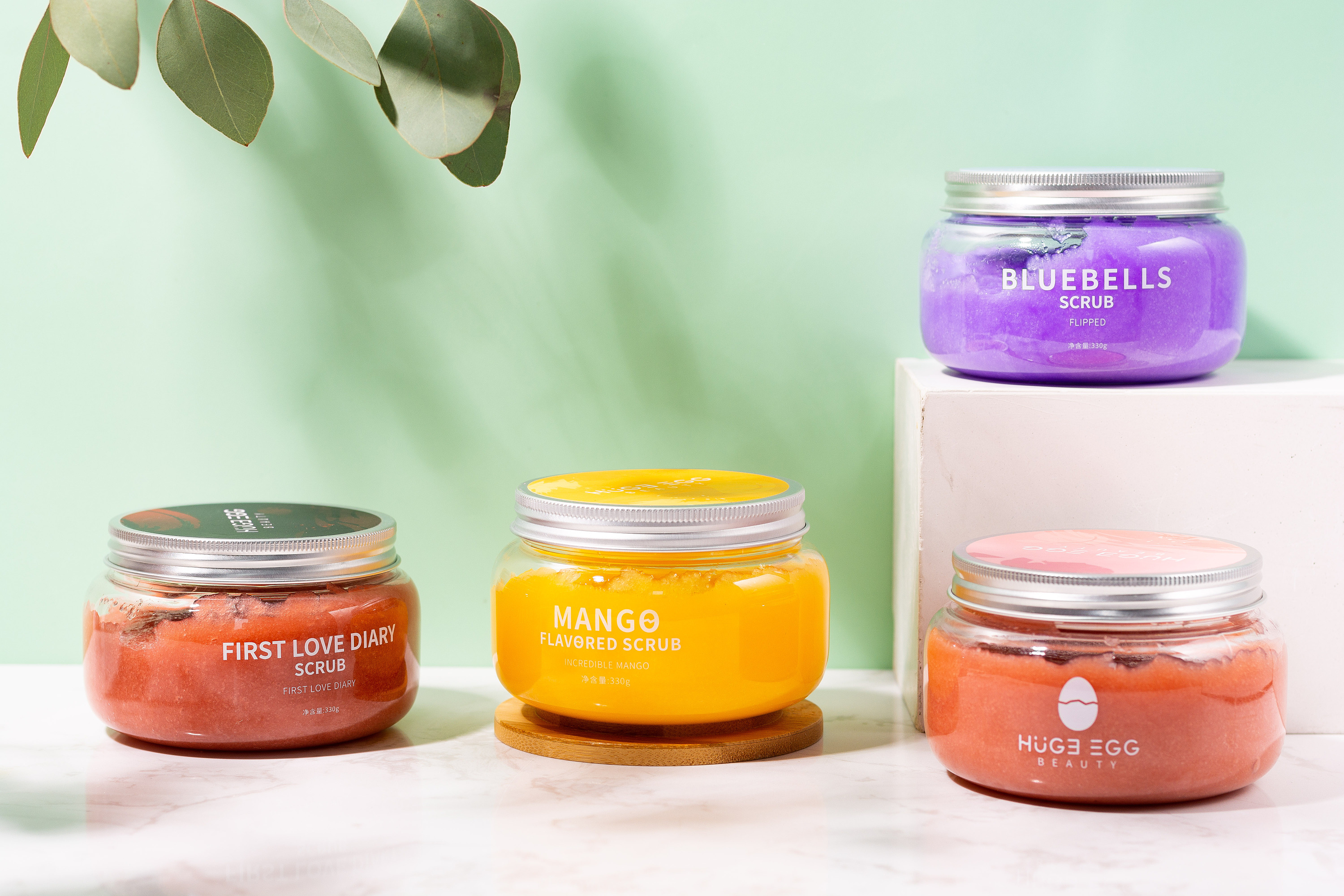 huge egg身体磨砂膏