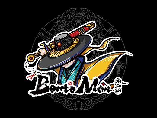 为国争光系列#BentoMan/外卖侠#餐饮品牌VI