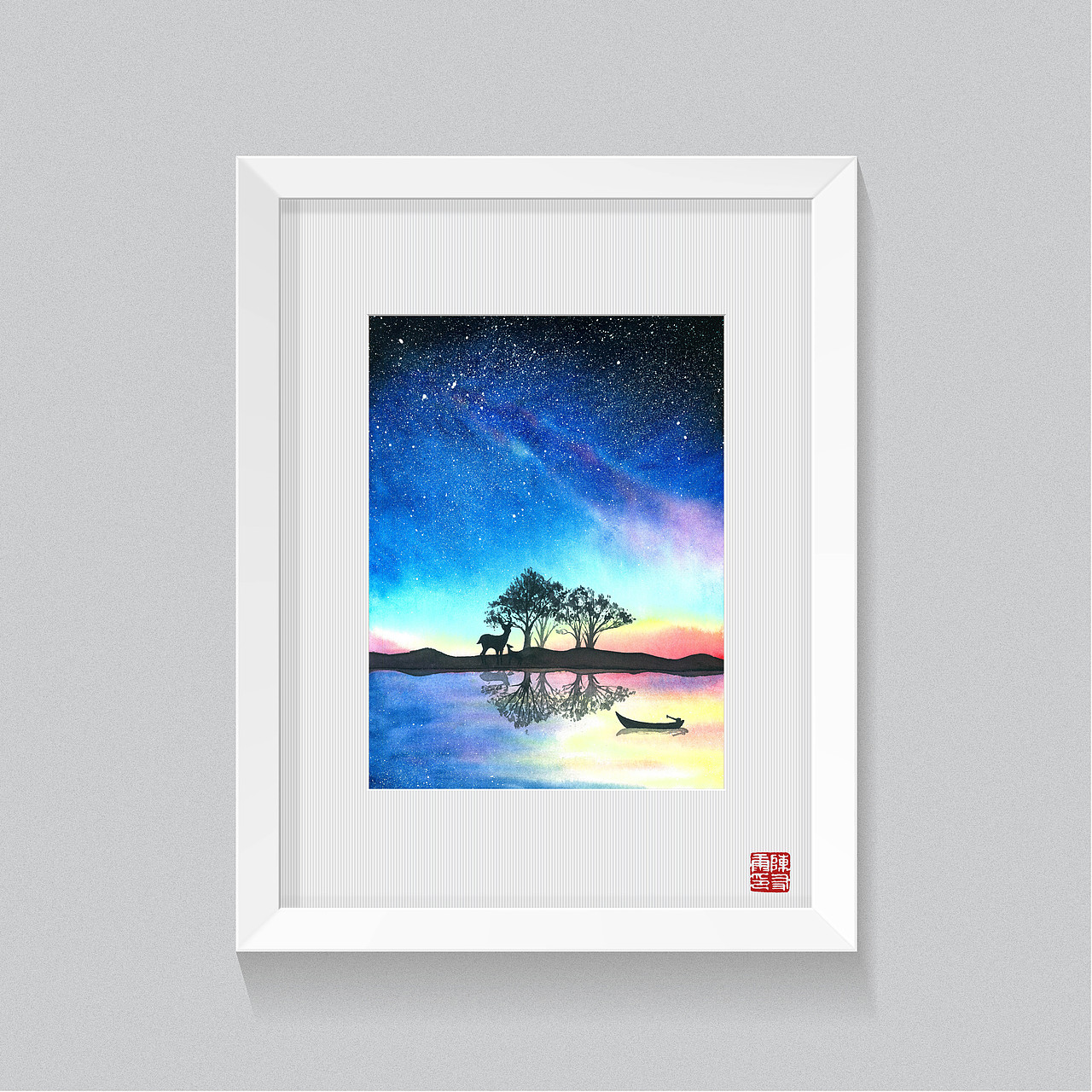 星辰|纯艺术|绘画|彬泽_原创作品-站酷zcool