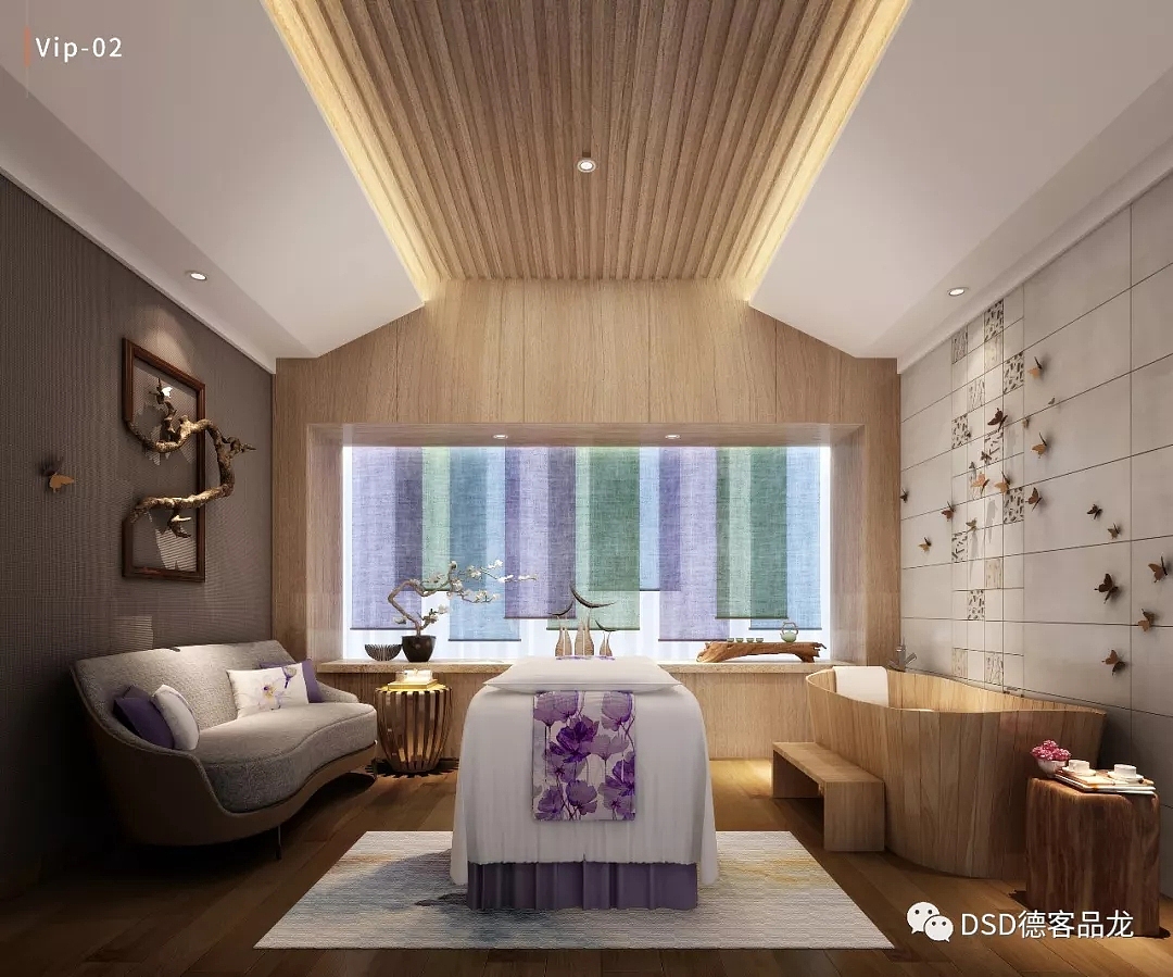 DSD · 品龙设计丨嘉兴紫莲花养生中心(图ZMjIwODUxODA0) - 家装设计 - 站酷设计师DSD德客品龙原创素材 - 站酷ZCOOL