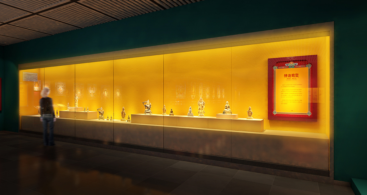 云南省博物馆藏传佛教展厅