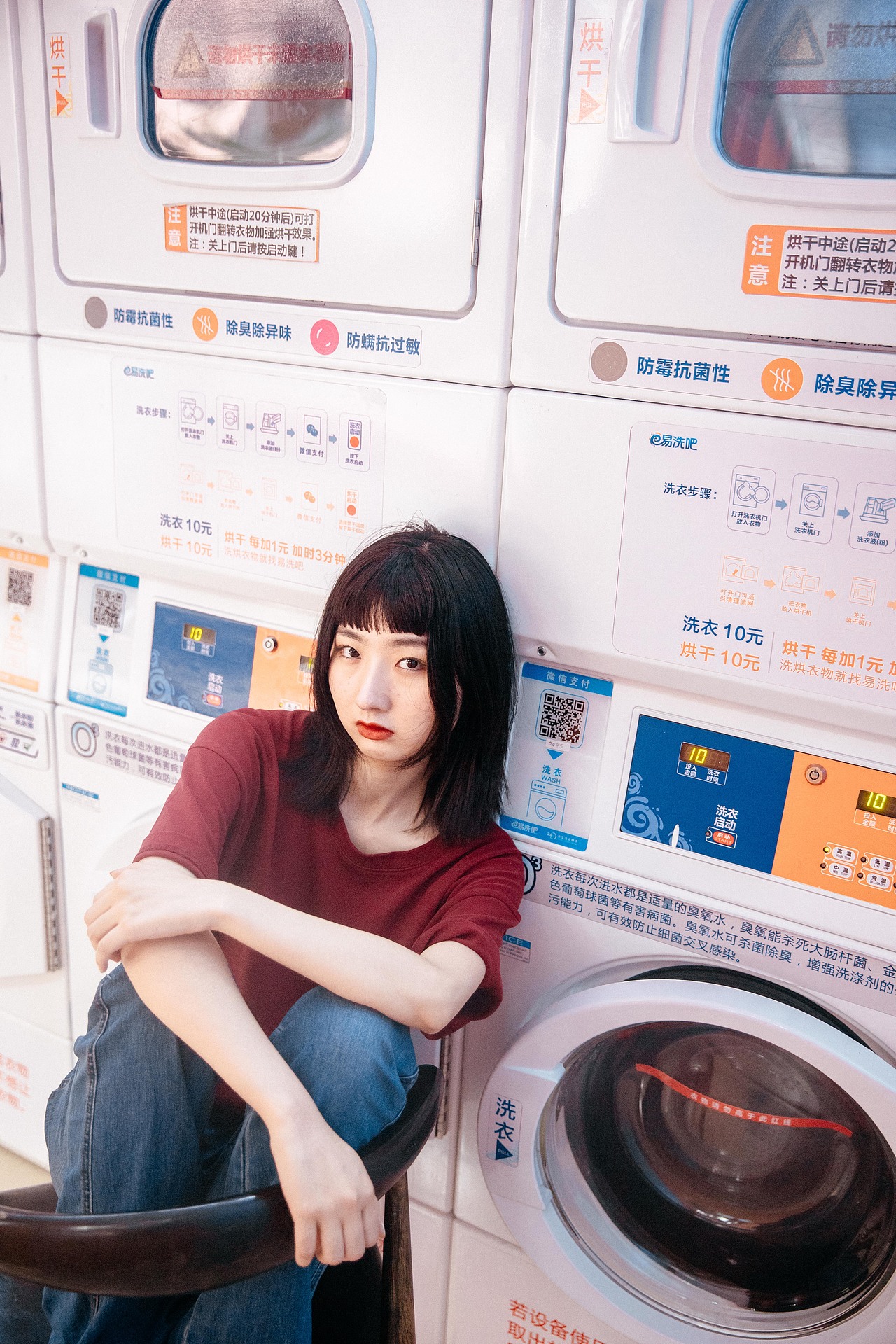 洗衣房（图ZMTM1MjI5NTgw） - 人像摄影 - 站酷设计师积木仙君原创素材 - 站酷ZCOOL