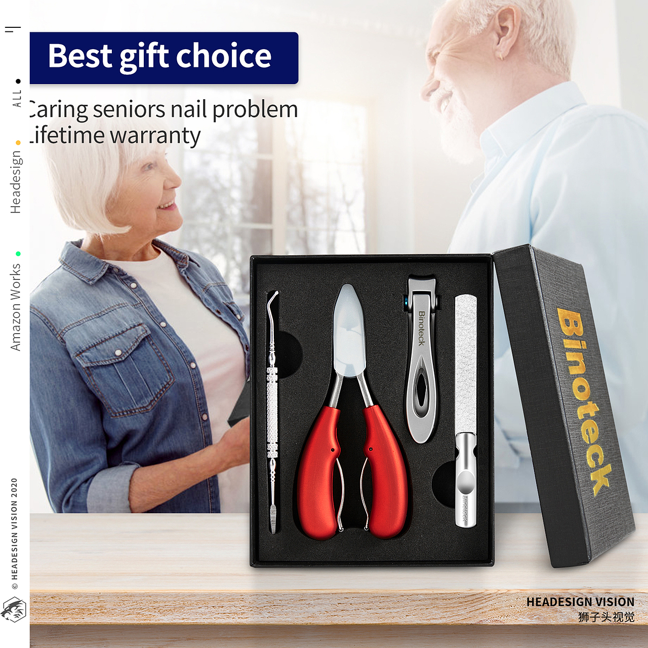 护理工具产品拍摄_主图设计_A+页面设计-狮子头视觉