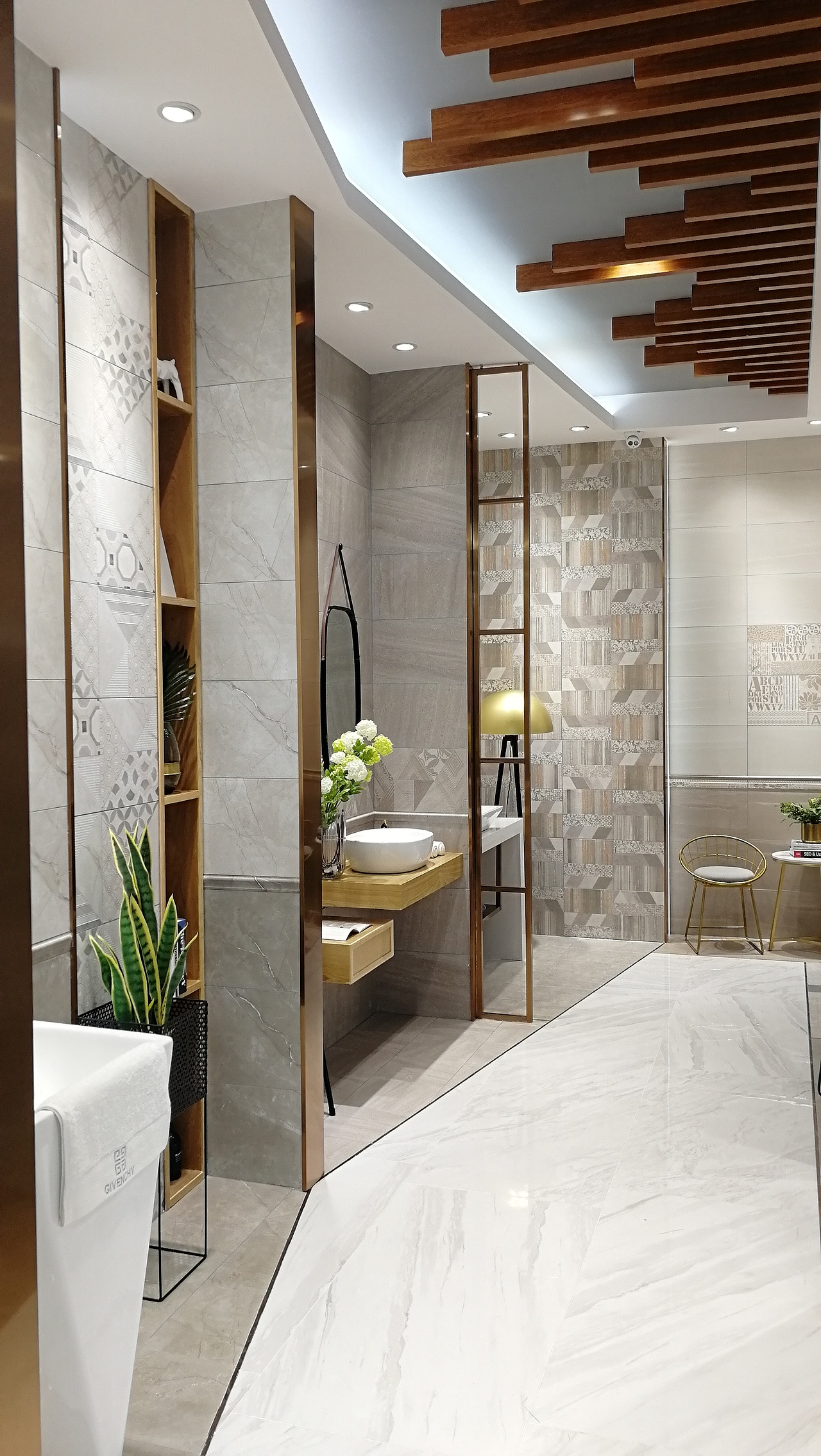 郎玛瓷砖店瓷砖门店实景摄影