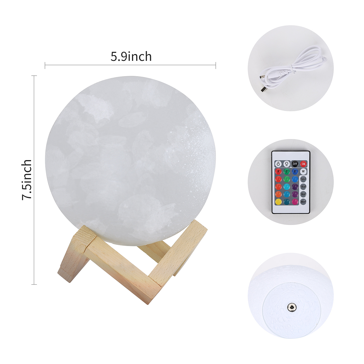 月球灯 亚马逊 拍摄 精修 排版