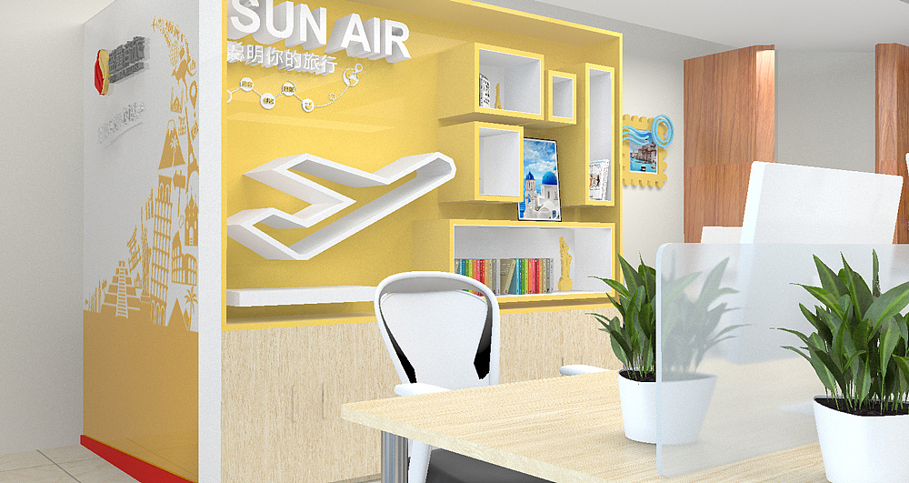 四川盛鑫商旅商务服务有限公司—办公室设计（图ZMTA3MTM2MTY0） - 家装设计 - 站酷设计师摩品设计原创素材 - 站酷ZCOOL