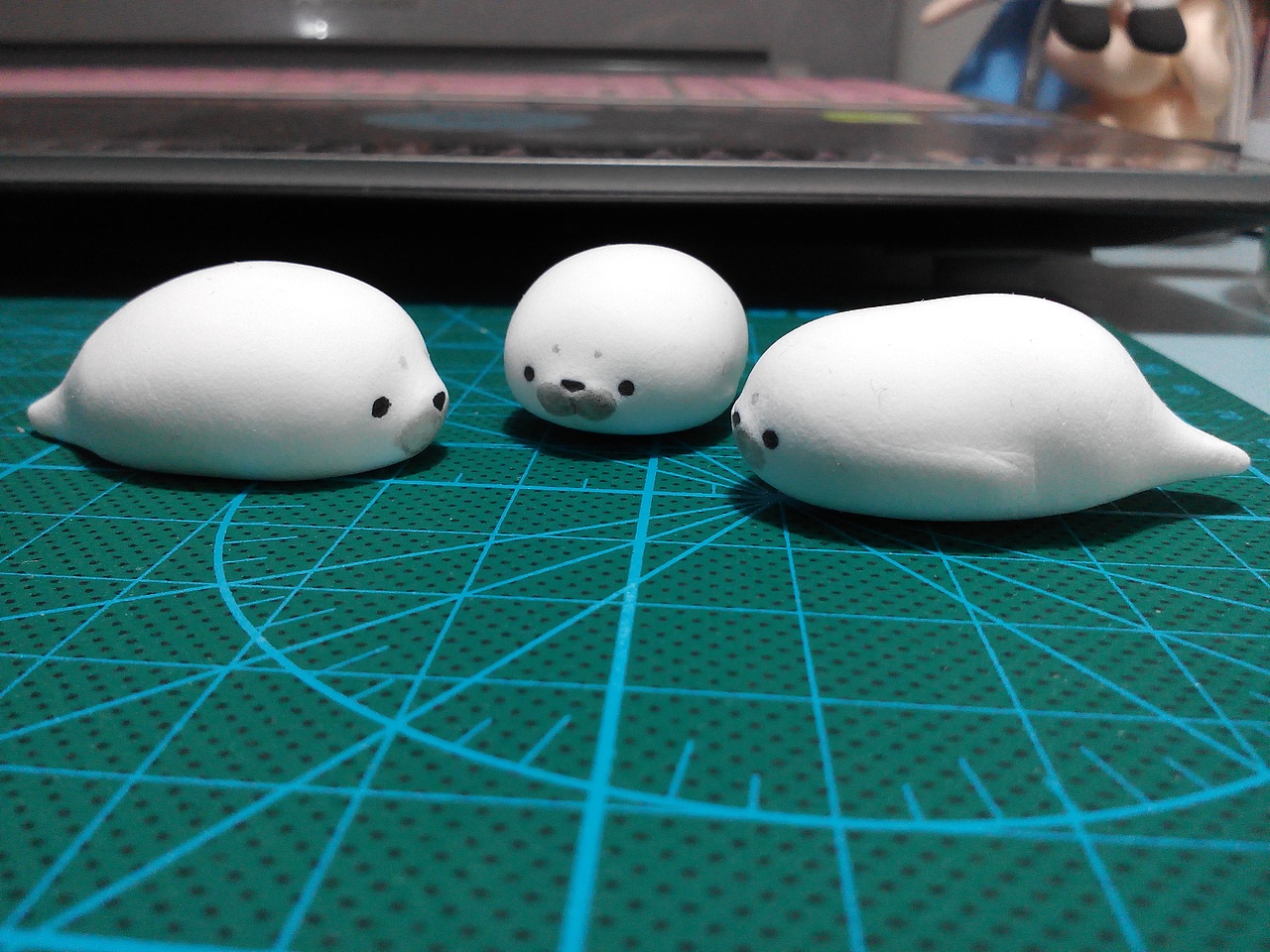 猫科动物飘粘土作品集