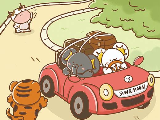 2022早晚象插画日历