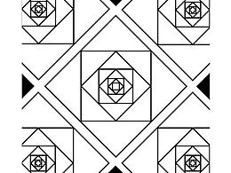 Stained Glass Style Flowers