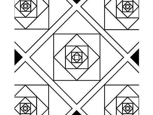 Stained Glass Style Flowers（个人主页-ZNTI2MTM5MzI=） - 图案 - 站酷设计师ruib_eika原创素材 - 站酷ZCOOL