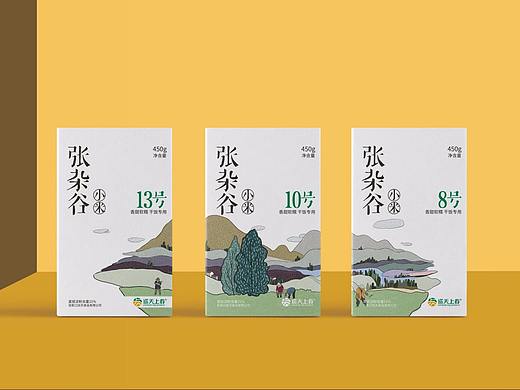 【零度创意】巡天上谷张杂谷小米包装设计