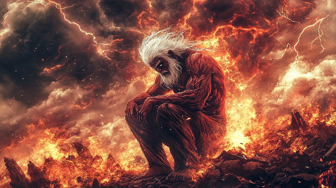 大梦归离·朱厌（图ZMzc5OTkyOTg0） - AI作品 - 站酷设计师快乐章章原创素材 - 站酷ZCOOL