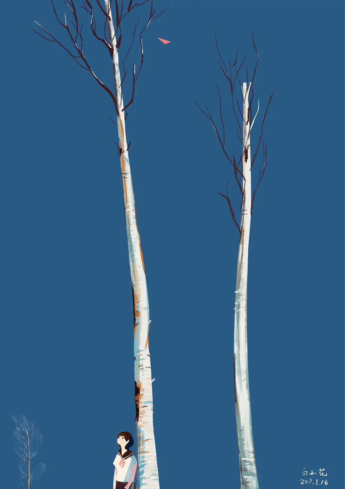 很喜欢的风格-临摹练习（图ZNzc5Nzg4MzI=） - 创作习作 - 站酷设计师朽木开花原创素材 - 站酷ZCOOL