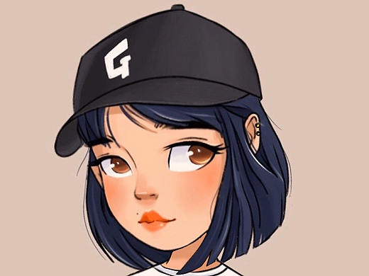 2020年上半年 头像练习（个人主页-ZNDYyNDIxOTI=） - 创作习作 - 站酷设计师gwenne1989原创素材 - 站酷ZCOOL