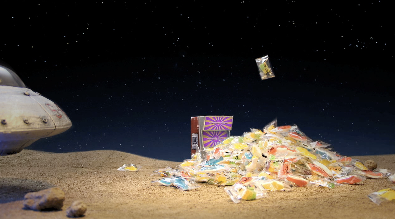 【定格动画】外星人和老虎机