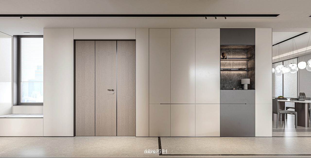 DoLong董龍设计 | 海玥万物330㎡·温润时光的极简之家（图ZMzQ0ODc1NTg4） - 家装设计 - 站酷设计师南京董龙设计原创素材 - 站酷ZCOOL