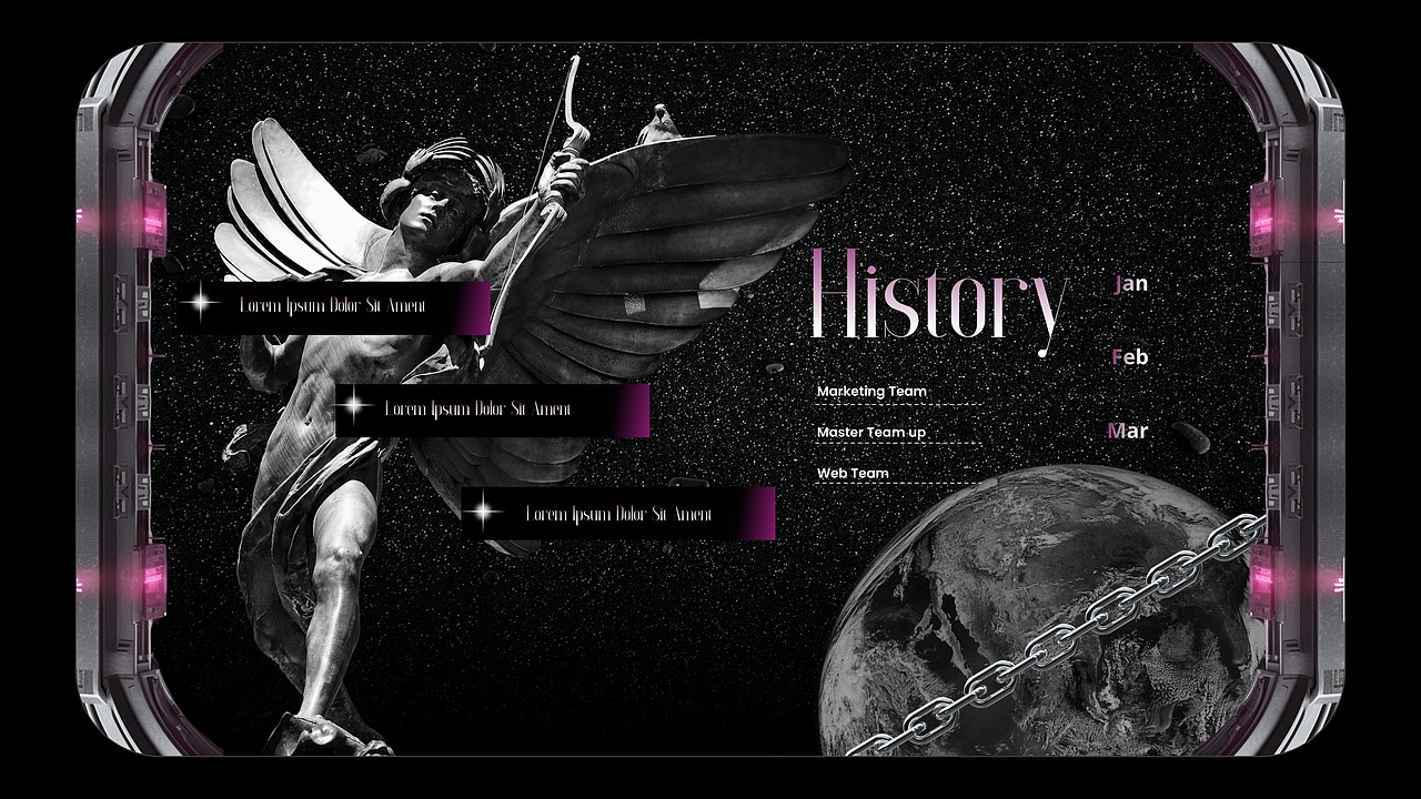 【宇宙浪漫】-PPT模板设计