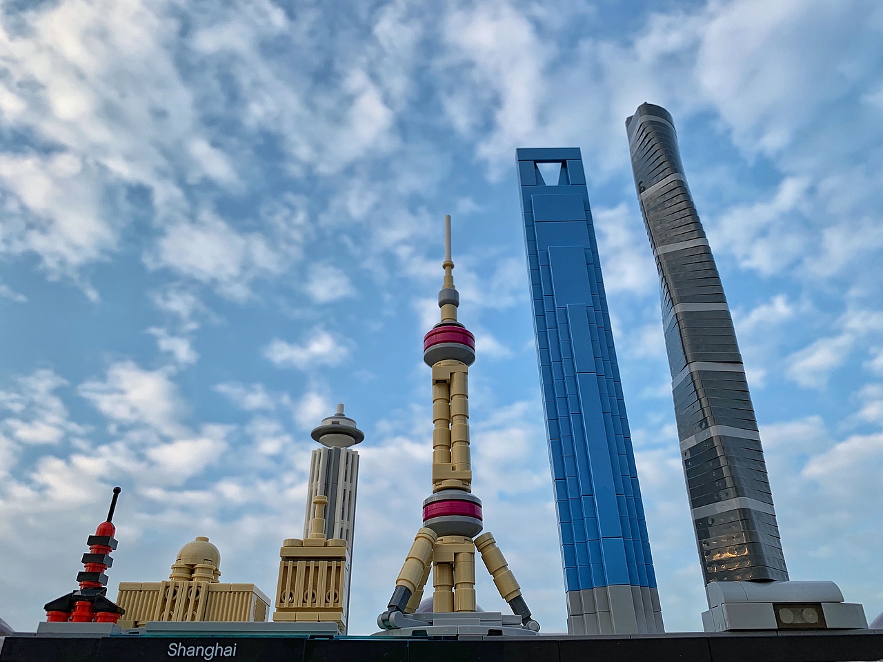 乐高建筑系列之中国上海天际线