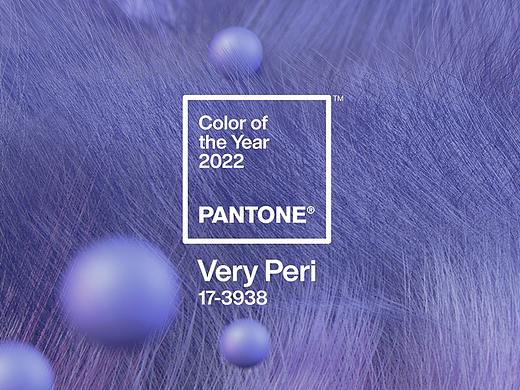 Pantone彩通2022年度代表色PANTONE 17-3938 Very Peri（长春花蓝）