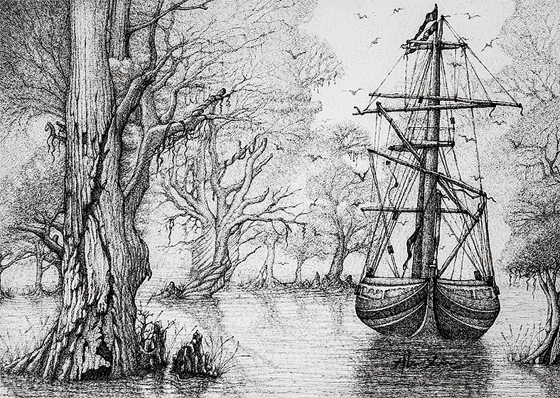 大航海系列古典硬笔画全套