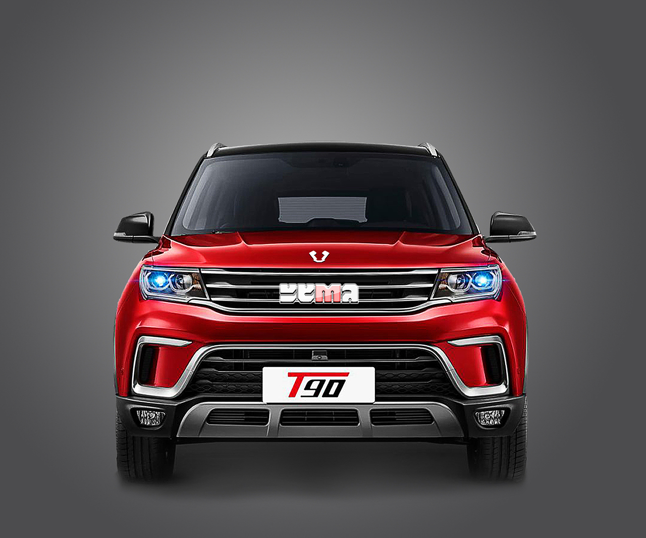 野马汽车车标设计