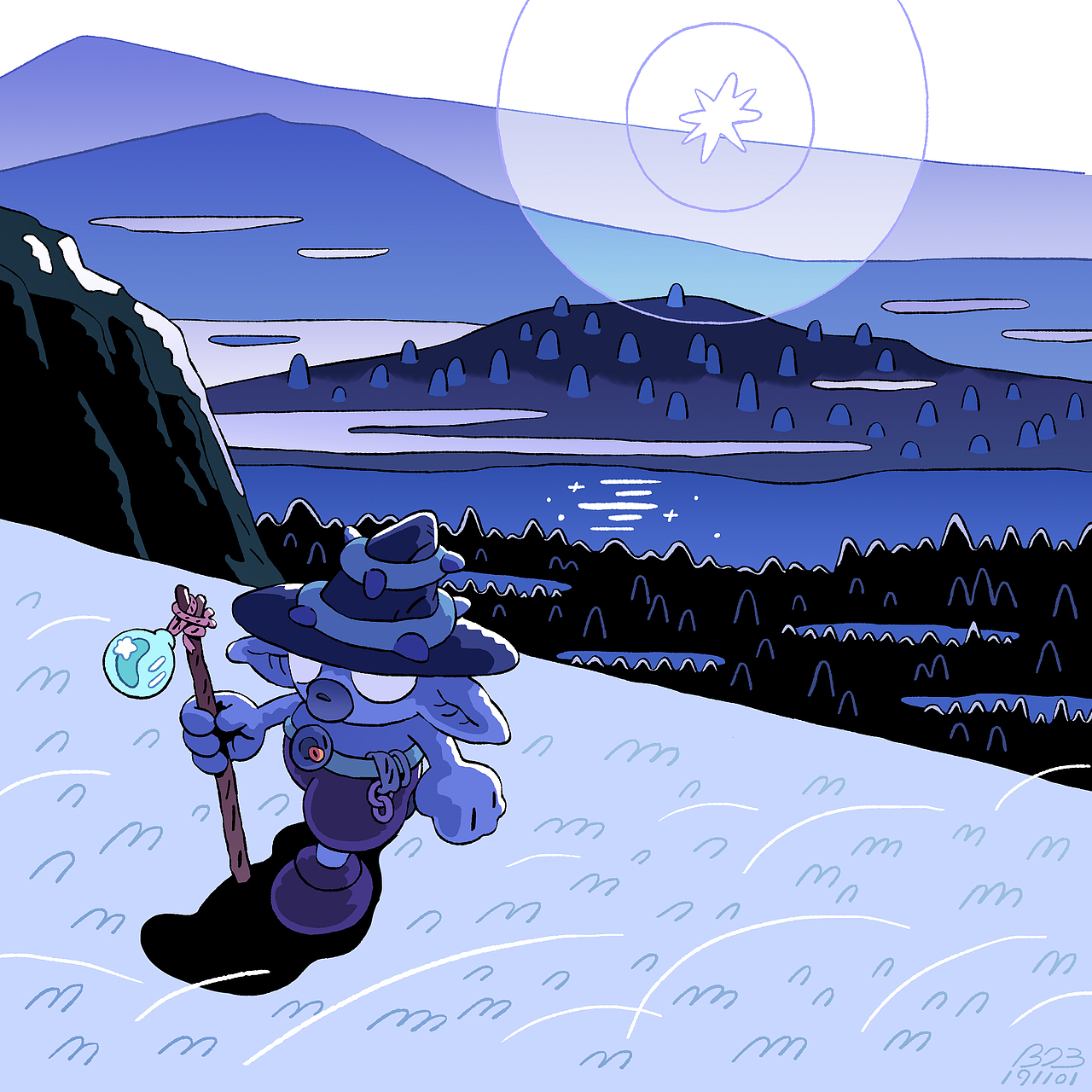 MUYAKUKAKUKA_魔法小鸭的冒险！！！——原创插画（图ZMTgzMDQzMTk2） - 创作习作 - 站酷设计师不二宝原创素材 - 站酷ZCOOL