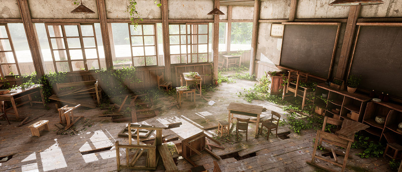 Broken Classroom - UE4