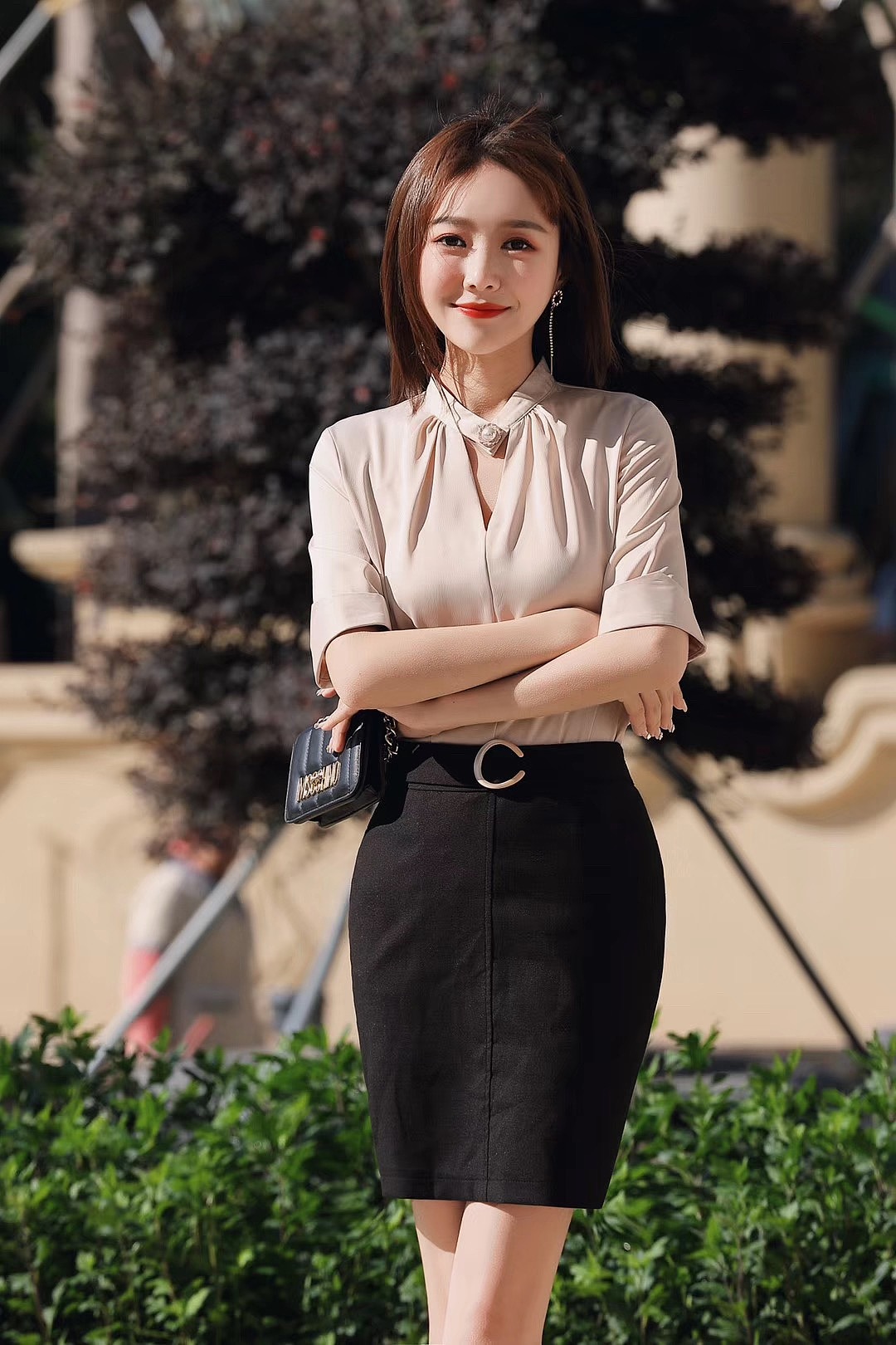 职业服拍摄制服拍照工作服模特摄影职业装通勤服拍